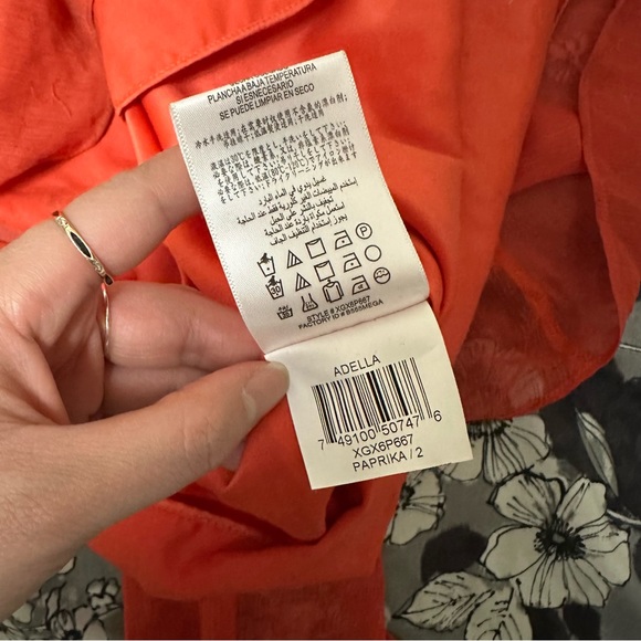 Max and Cleo Adella Evening/Cocktail Dress - Size 2 - Paprika - Picture 9 of 12